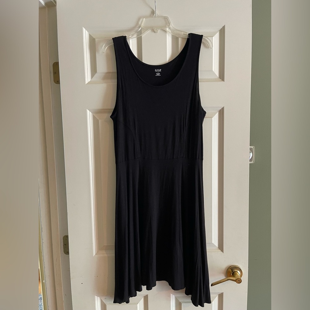 a.n.a Black Rayon Blend Garment